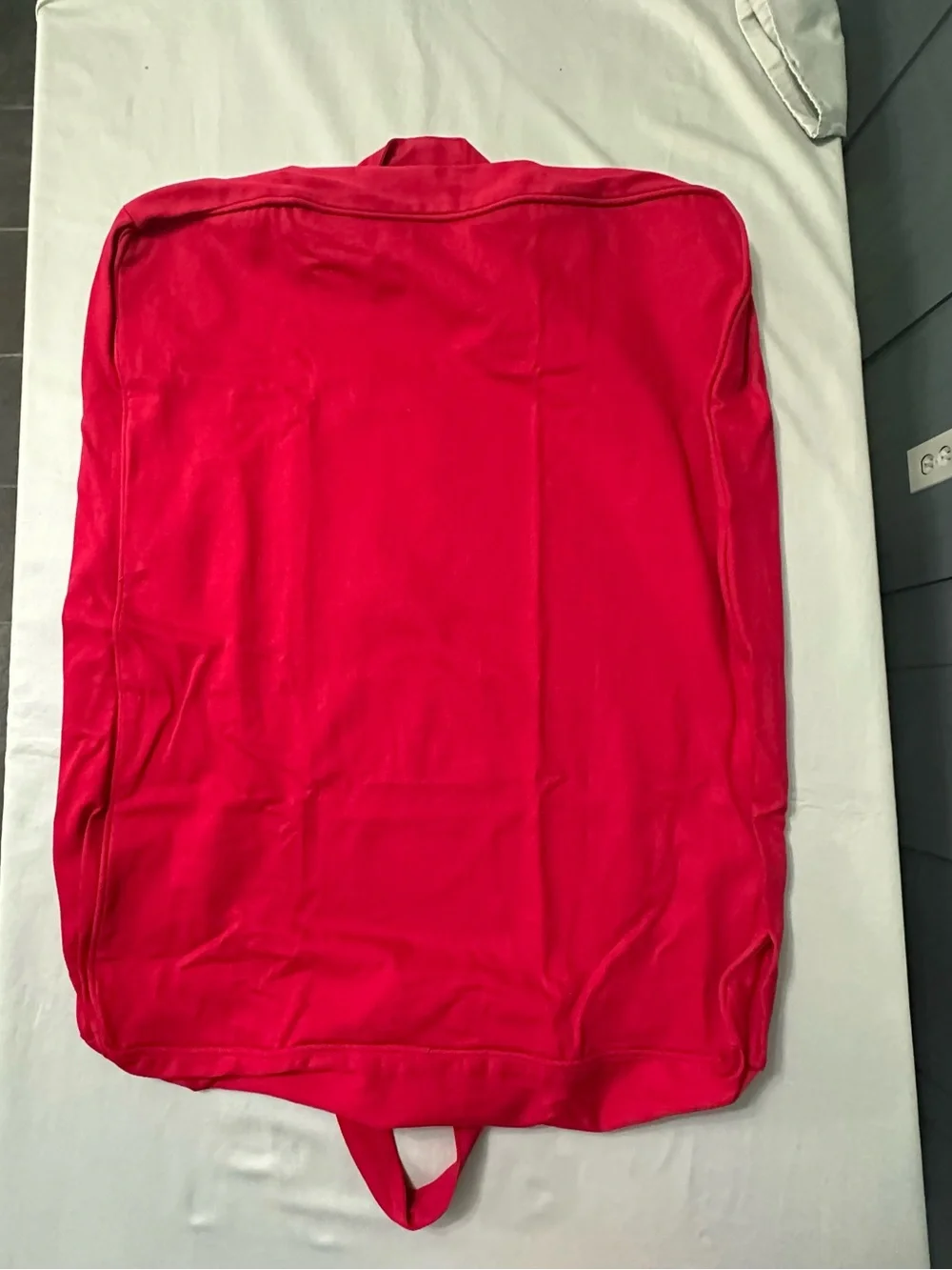 IKEA EKTORP BROMMA Footstool Cover Slipcover Ottoman Idemo Red 100% Cotton